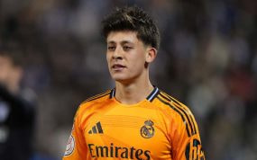 Arda Güler, durante el Leganés-Real Madrid.