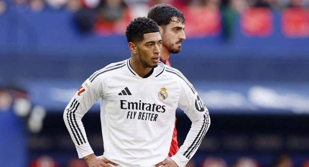 Jude Bellingham, en el partido ante Osasuna.
