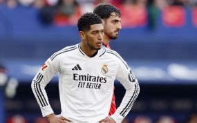 Jude Bellingham, en el partido ante Osasuna.
