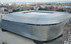 Estadio Santiago Bernabéu.