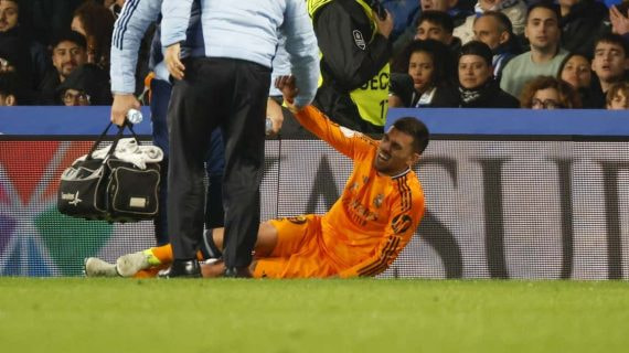 Dani Ceballos, lesionado en Anoeta.
