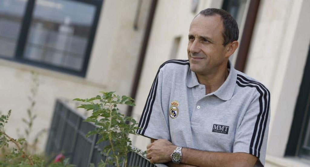 Messina, en su etapa en el Real Madrid.