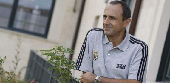 Messina, en su etapa en el Real Madrid.
