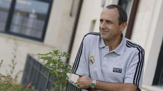 Messina, en su etapa en el Real Madrid.