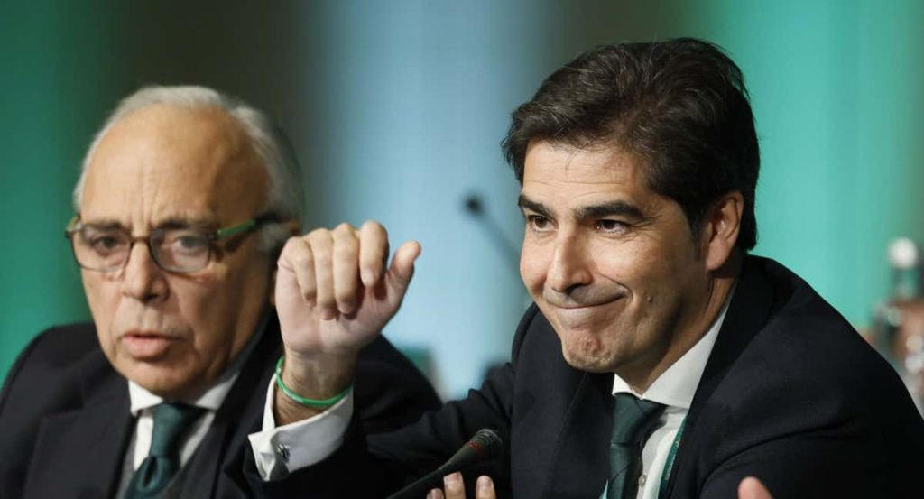 El presidente del Betis, Ángel Haro.