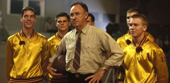 Gene Hackman como el entrenador Norman Dale.