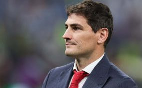 Iker Casillas, en un acto.
