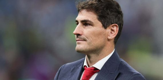 Iker Casillas, en un acto.
