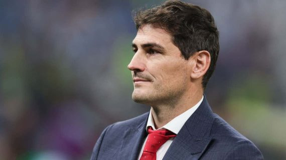 Iker Casillas, en un acto.