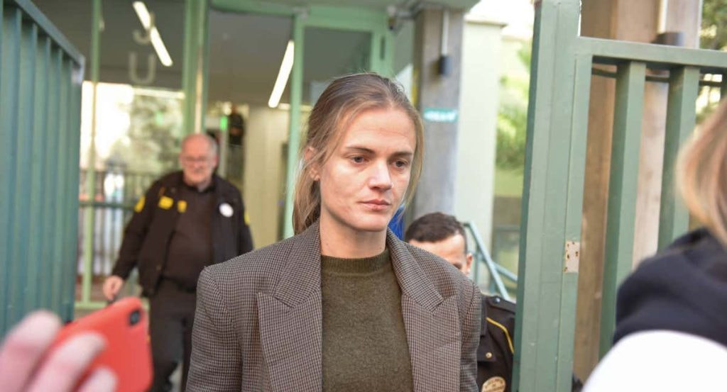 Irene Paredes, tras declarar en el juicio sobre el 'Caso Rubiales'.