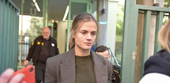 Irene Paredes, tras declarar en el juicio sobre el 'Caso Rubiales'.
