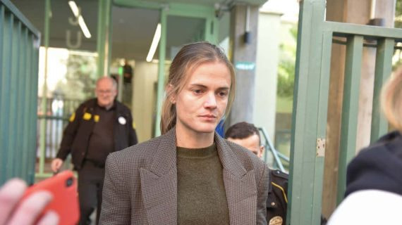 Irene Paredes, tras declarar en el juicio sobre el 'Caso Rubiales'.