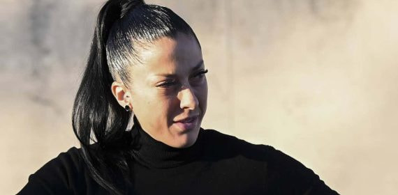 Jenni Hermoso, jugadora de la Selección, llega a la Audiencia Nacional para declarar en el juicio del 'Caso Rubiales'.