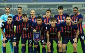 La plantilla del Johor, en un partido de 2024.
