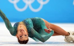 Laura Barquero, durante su participación en los Juegos Olímpicos de Invierno de Pekín 2022.