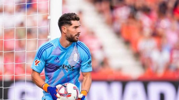 Luca Zidane, en un prtido del Granada.