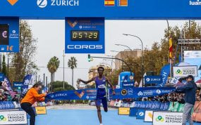 La media maratón de Valencia es la más rápida de España.