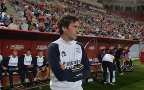 Raúl González, en un partido de la pasada temporada.