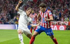Lance en el partido de la primera vuelta