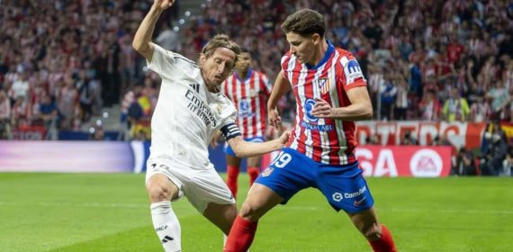 Lance en el partido de la primera vuelta