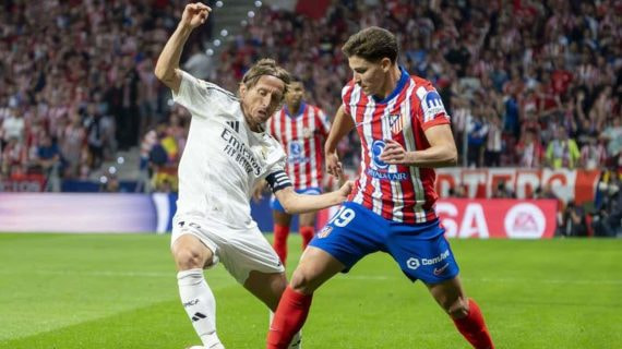 Lance en el partido de la primera vuelta