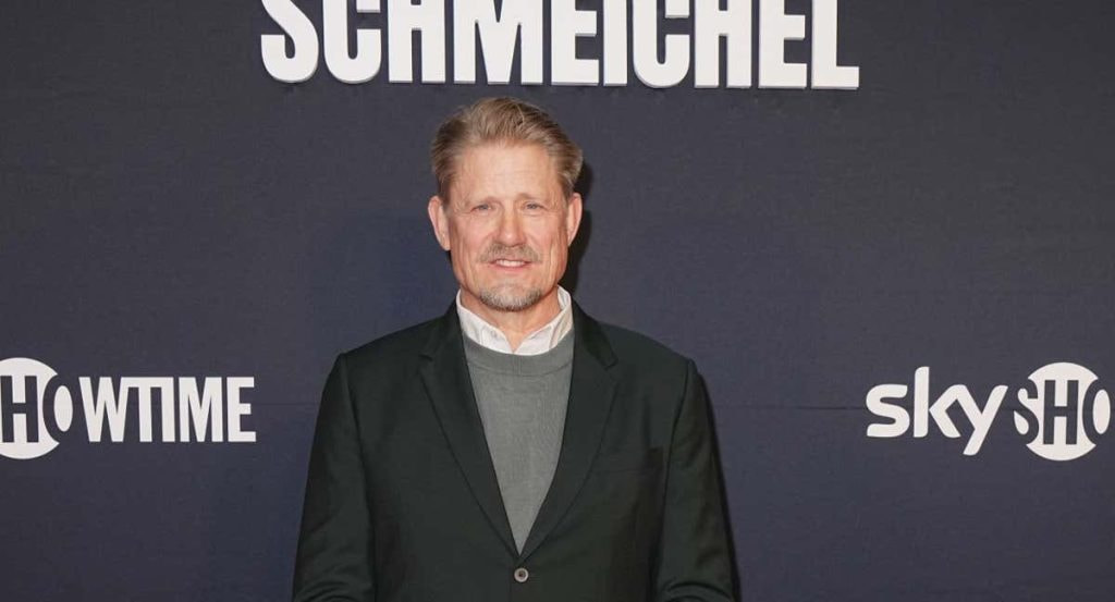 Peter Schmeichel, en el acto de presentación de su documental.