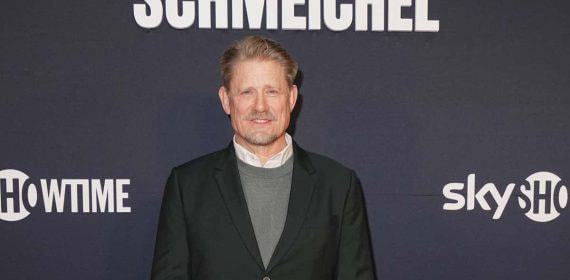 Peter Schmeichel, en el acto de presentación de su documental.