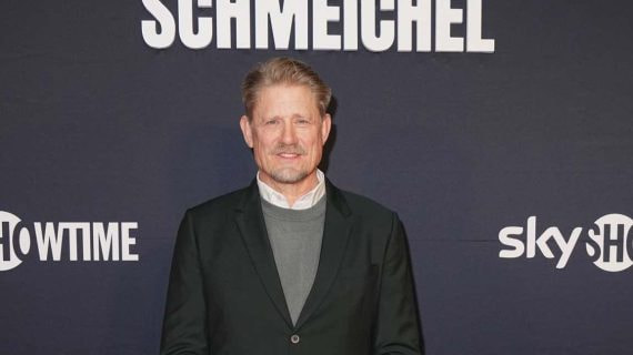 Peter Schmeichel, en el acto de presentación de su documental.