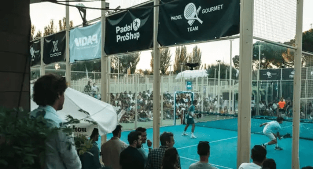 Una prueba de Padel Team Gourmet.