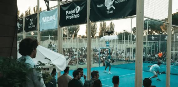 Una prueba de Padel Team Gourmet.