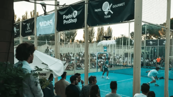 Una prueba de Padel Team Gourmet.