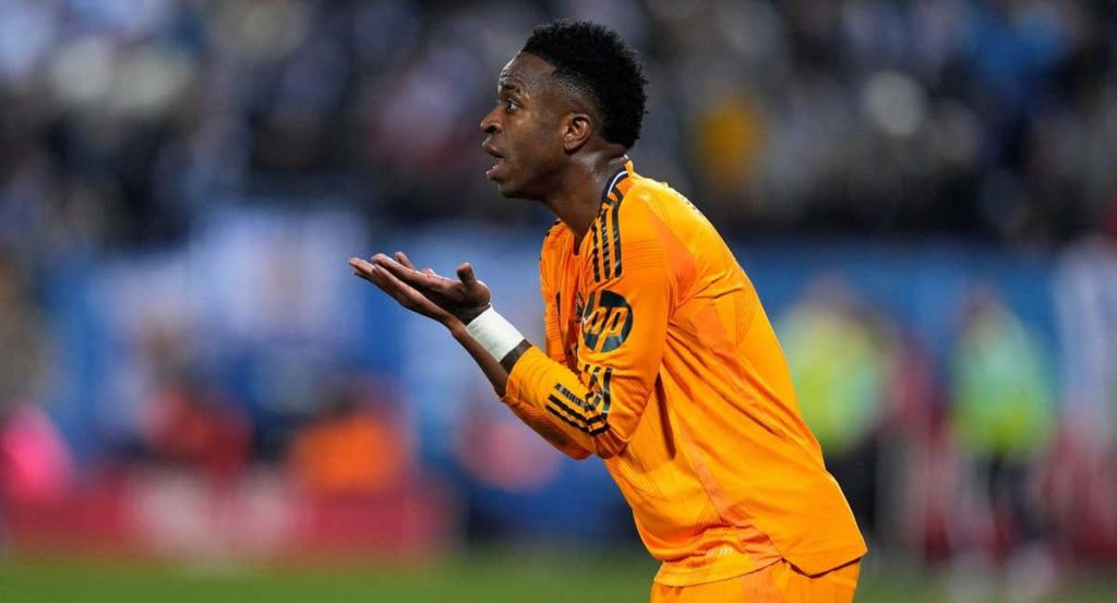 Vinicius Junior, en Butarque.