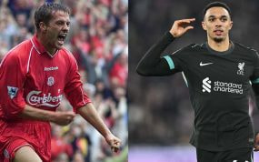 Michael Owen jugó hasta el 2004 en el Liverpool antes de fichar por el Real Madrid.