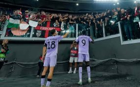 De Marcos e Iñaki Williams, recriminando la actitud de los radicales.