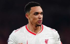 Alexander-Arnold, con el Liverpool esta temporada.