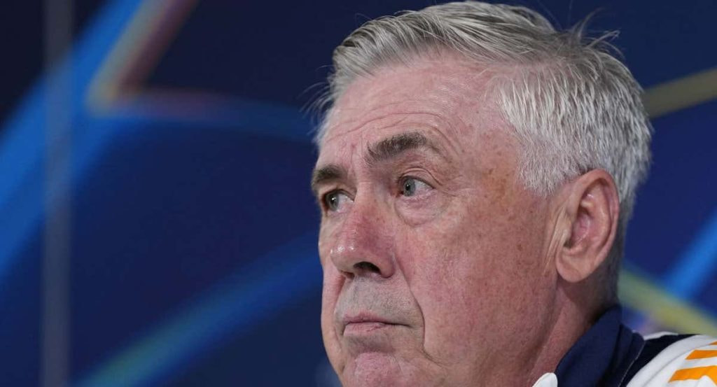 Carlo Ancelotti, entrenador del Real Madrid.