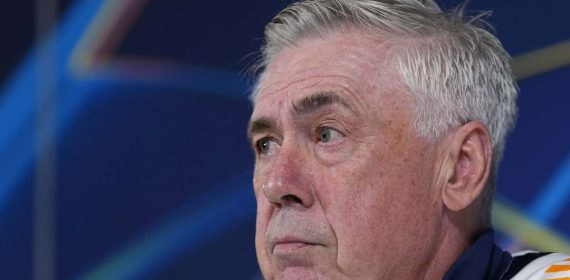 Carlo Ancelotti, entrenador del Real Madrid.
