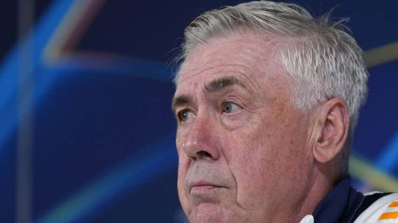 Carlo Ancelotti, entrenador del Real Madrid.