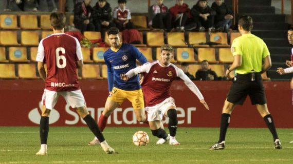 El Andorra, como visitante en el Nou Estadi de Tarragona.