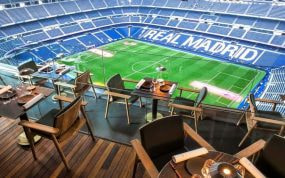 Terraza del restaurante Ko by 99 en el Bernabéu.