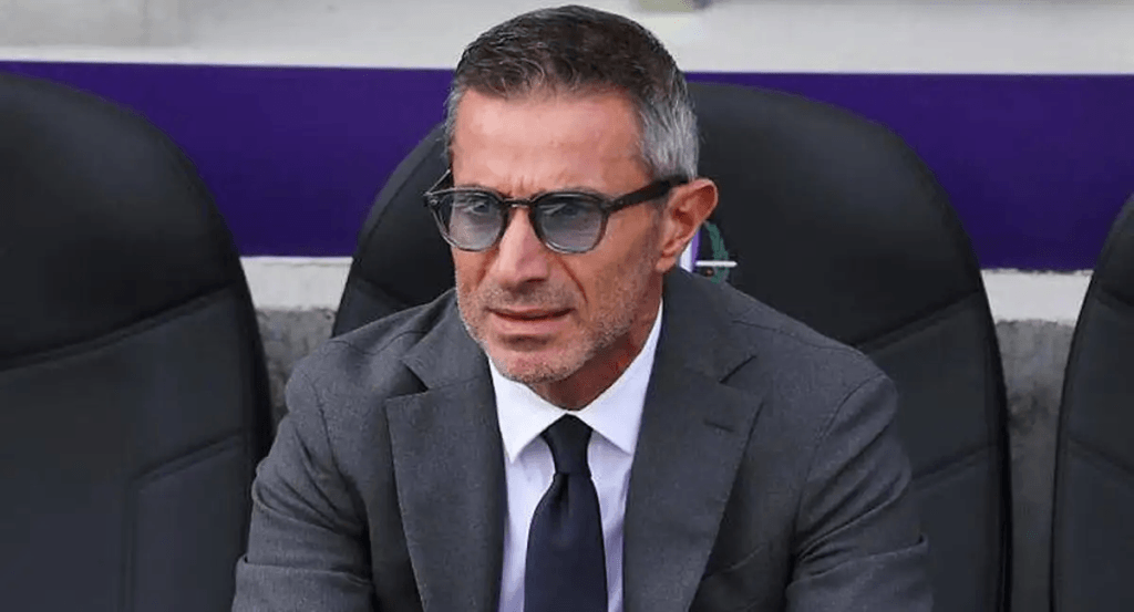 Andrea Berta, durante su etapa en el Atlético.