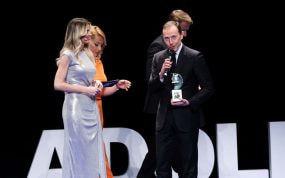 Butragueño representa al Real Madrid en la Gala Nacional del Deporte.