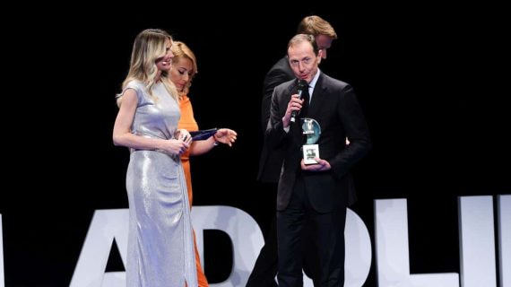 Butragueño representa al Real Madrid en la Gala Nacional del Deporte.