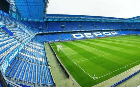 El estadio de Riazor, uno de los elegidos (por ahora) como sede del Mundial 2030.