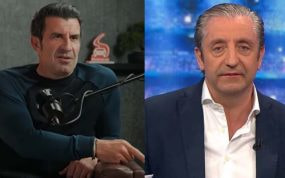 Luis Figo fue el invitado del podcast donde Casillas es el presentador.