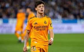 Arda Güler, durante el Leganés - Real Madrid de Copa que se disputó en Butarque.