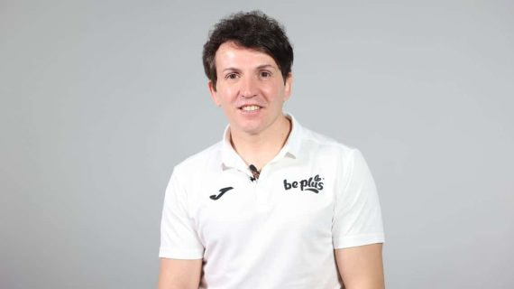 Juan Carlos Higuero, en su visita a Relevo.