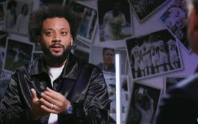 Marcelo, durante un pasaje de su entrevista en Universo Valdano
