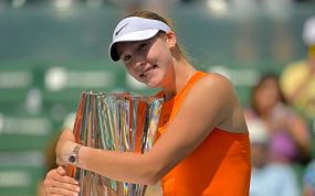 Mirra Andreeva tras ganar Indian Wells 2025.