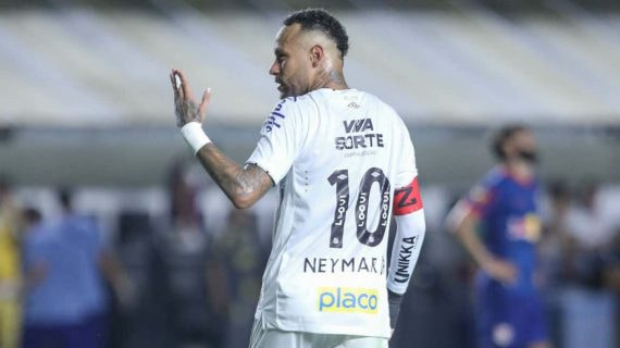 Neymar ha generado seis goles en sus siete partidos con Santos.